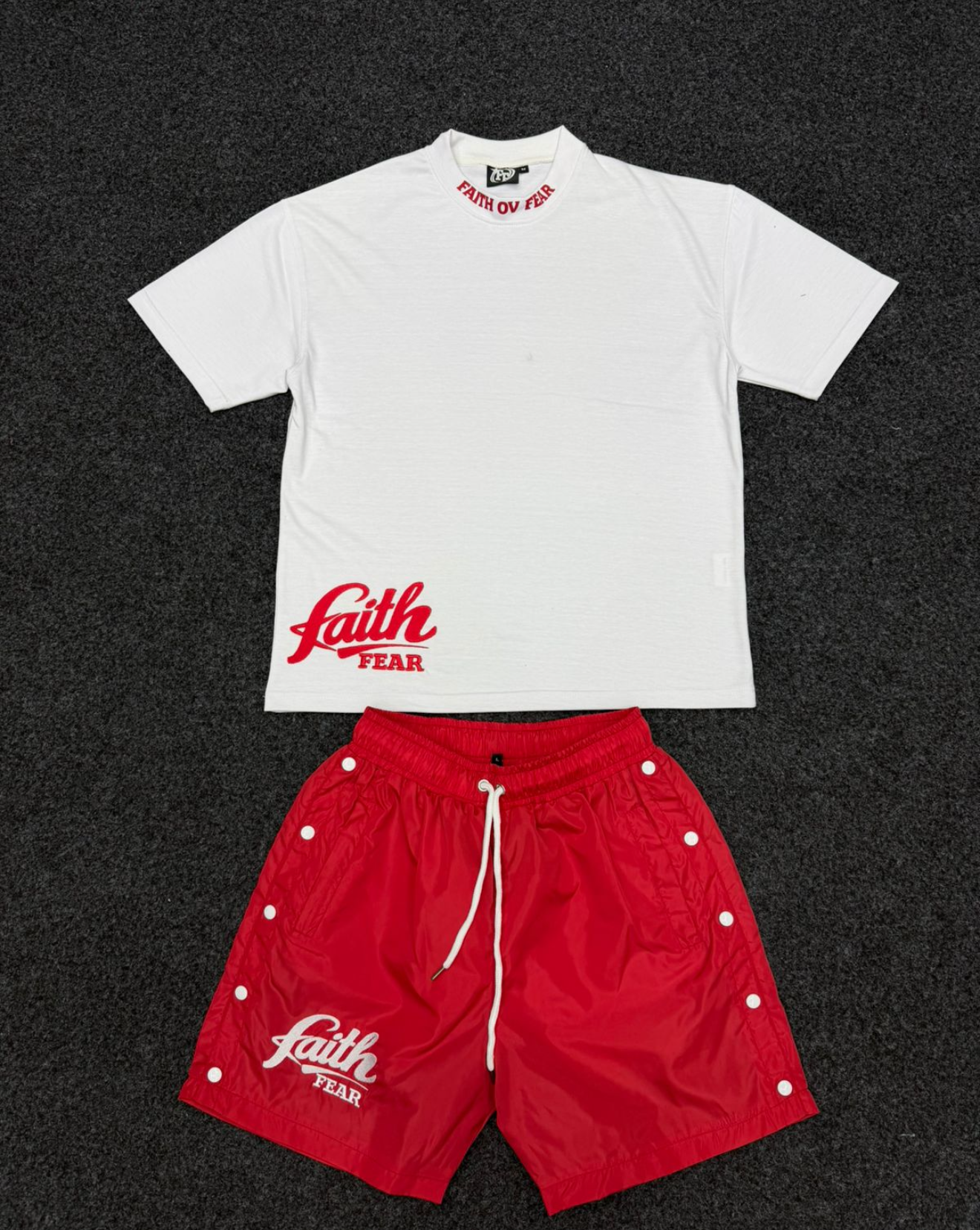 .Faith Essentials Nylon Sets Red