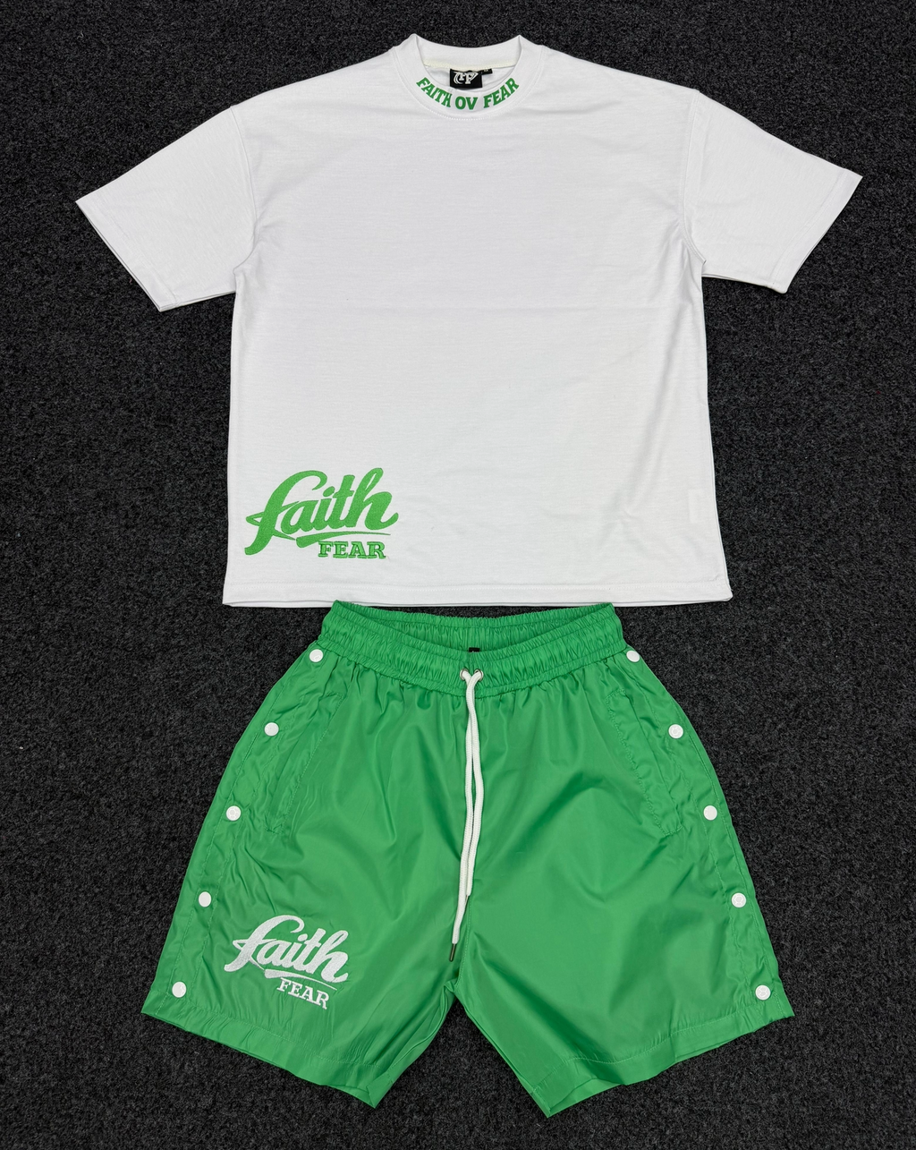 .Faith Essentials Nylon Sets Green