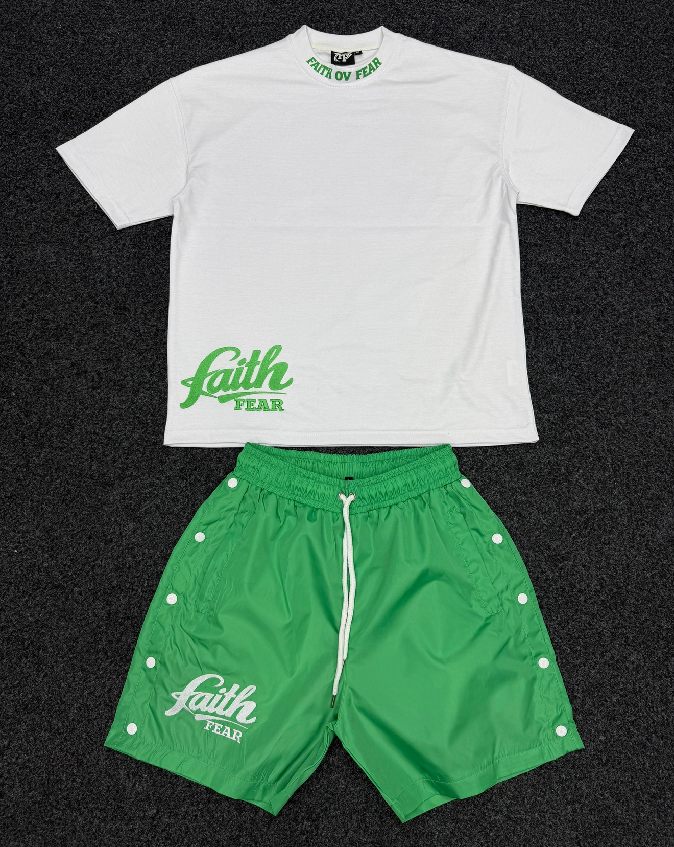.Faith Essentials Nylon Sets Green