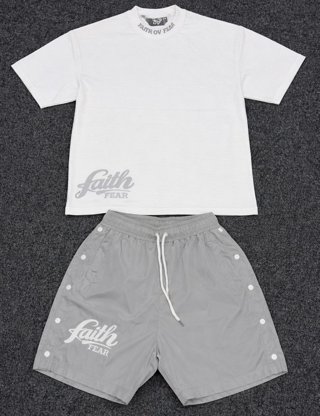 .Faith Essentials Nylon Sets Gray