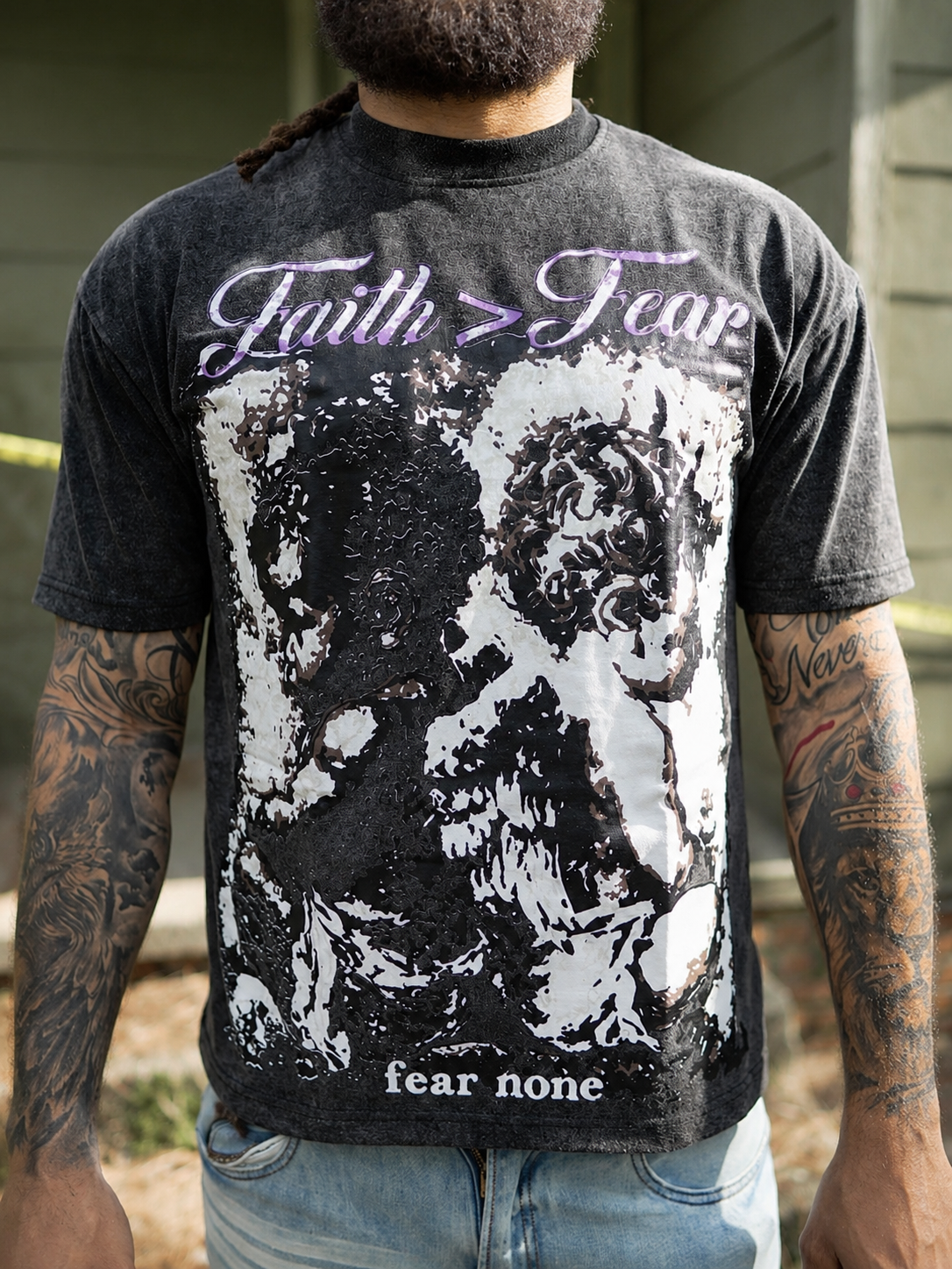 **FAITH>FEAR TEE
